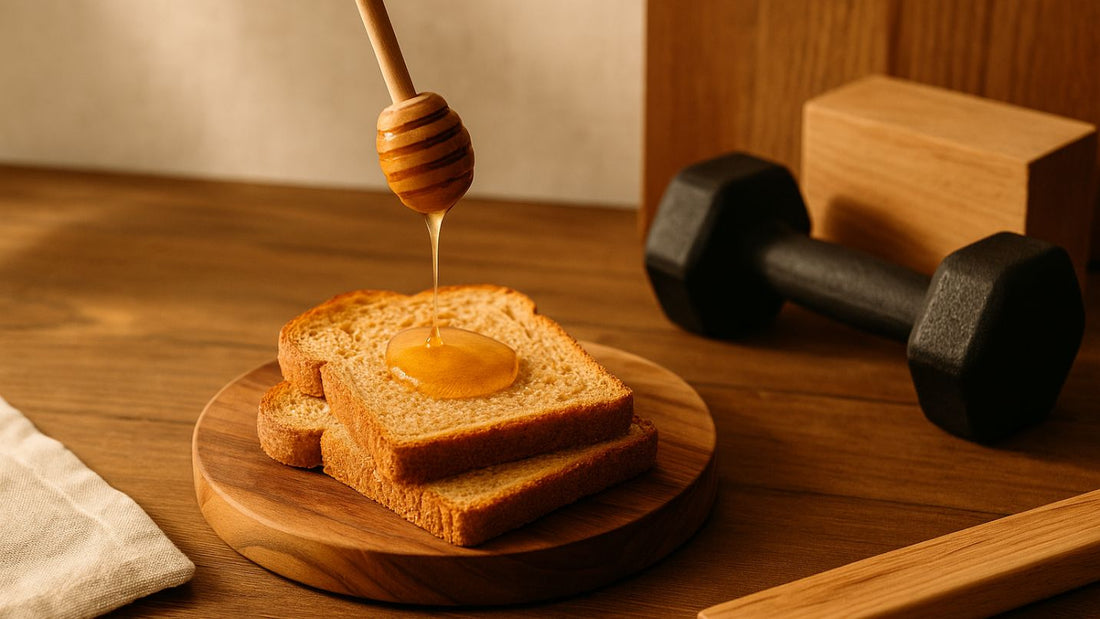 Miel y deporte en una alimentación equilibrada