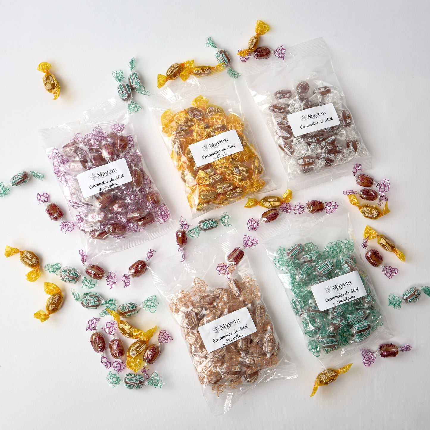 Caramelos de Miel con Eucaliptus