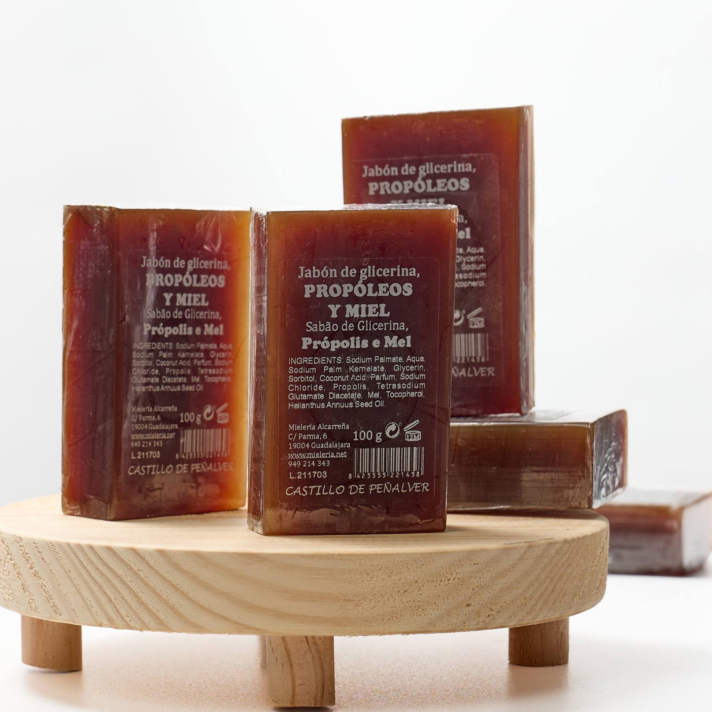 Jabón de Glicerina, Propóleos y Miel