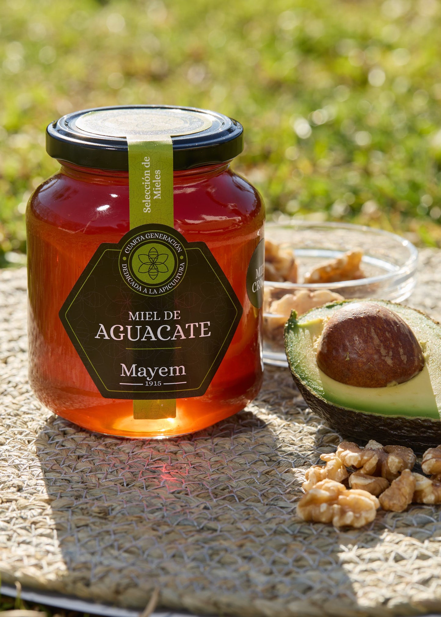 Miel de Aguacate Cruda - Cosechada en Málaga
