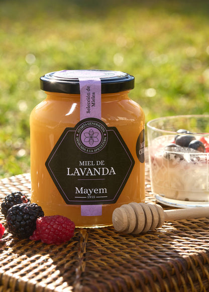 Miel de Lavanda Cruda - Cosechada en Guadalajara - La Alcarria