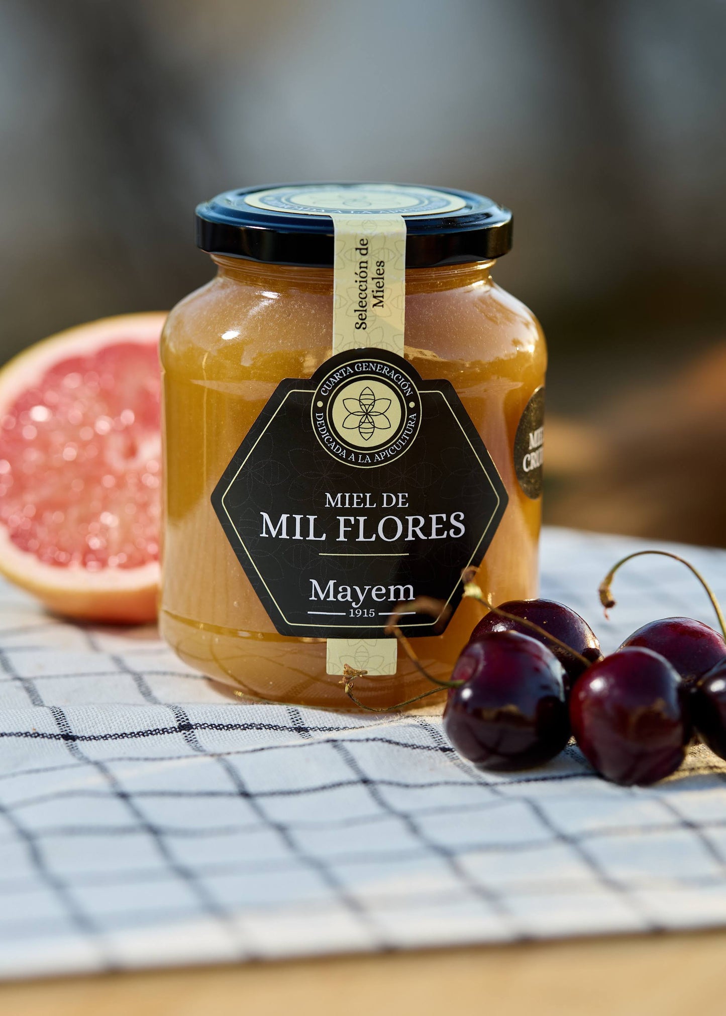 Miel toutes fleurs crue - Récoltée à Tolède