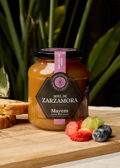 Miel de Zarzamora Cruda - Cosechada en Ávila
