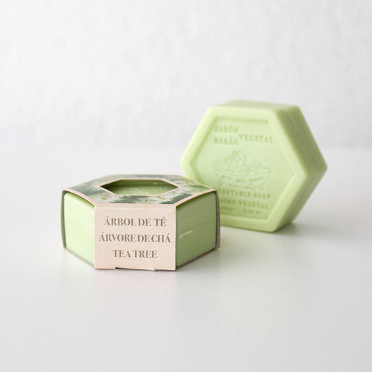 Jabón Vegetal Miel y Árbol de Té