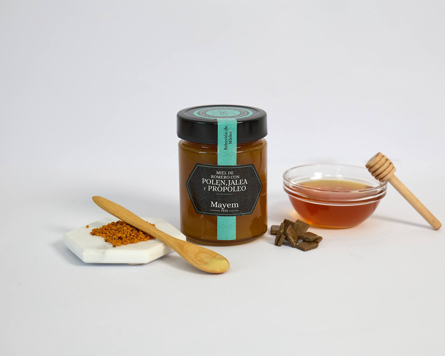 Miel de Romero con Polen, Jalea y Propóleo 300gr - 450gr