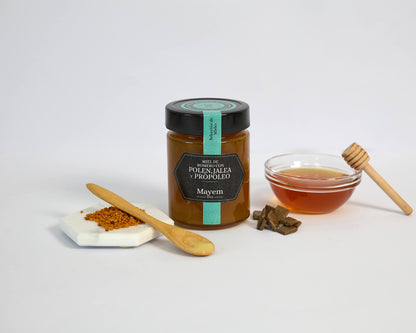 Miel de Romero con Polen, Jalea y Propóleo 300gr - 450gr