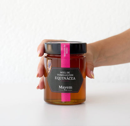 Miel de Tomillo con Equinácea 300gr - 450gr