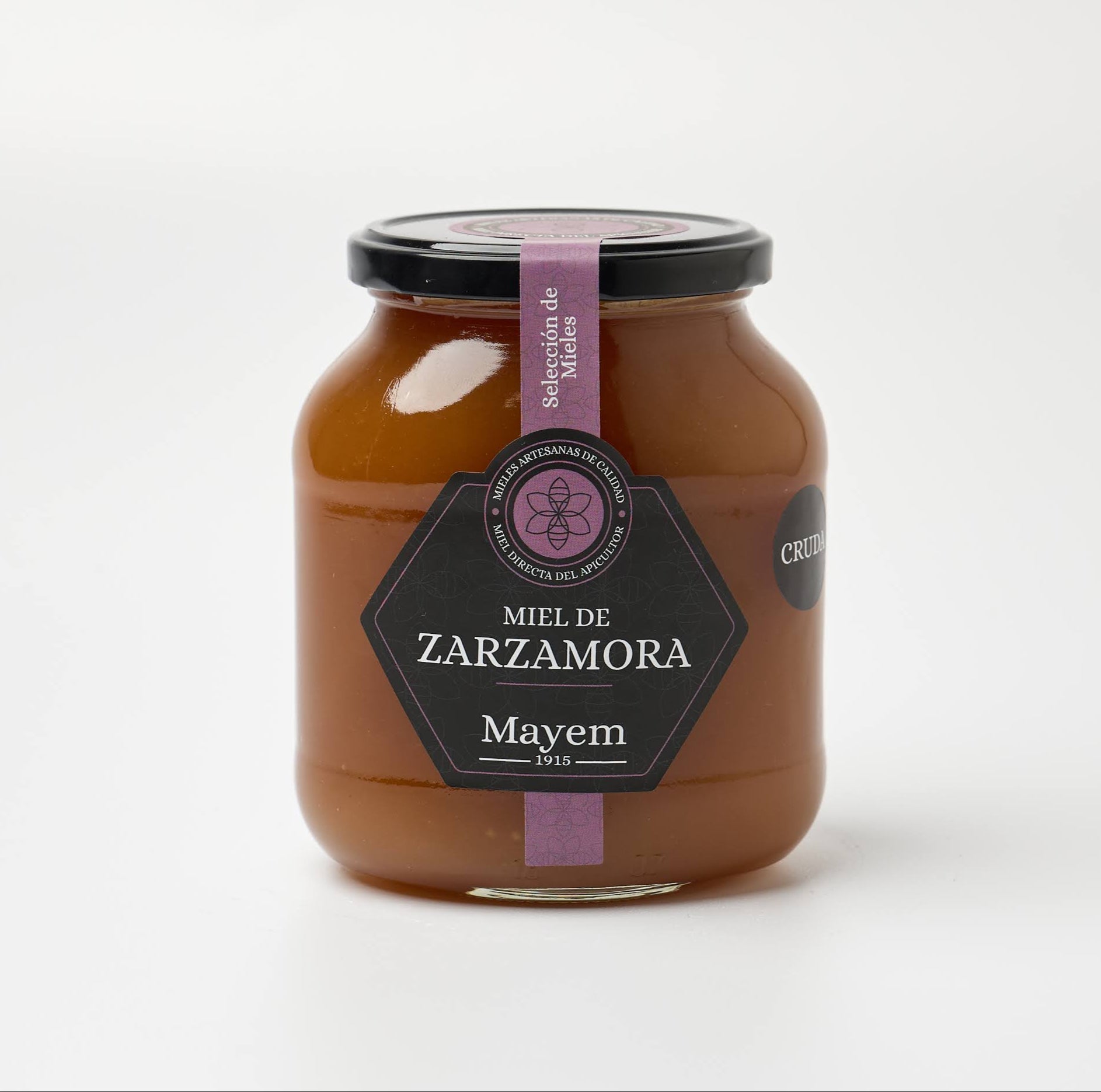 Miel de Zarzamora Cruda - Cosechada en Ávila – Miel Mayem